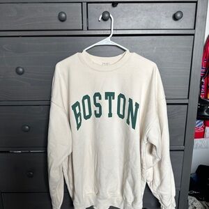 Boston Brandy Melville Cream Sweater